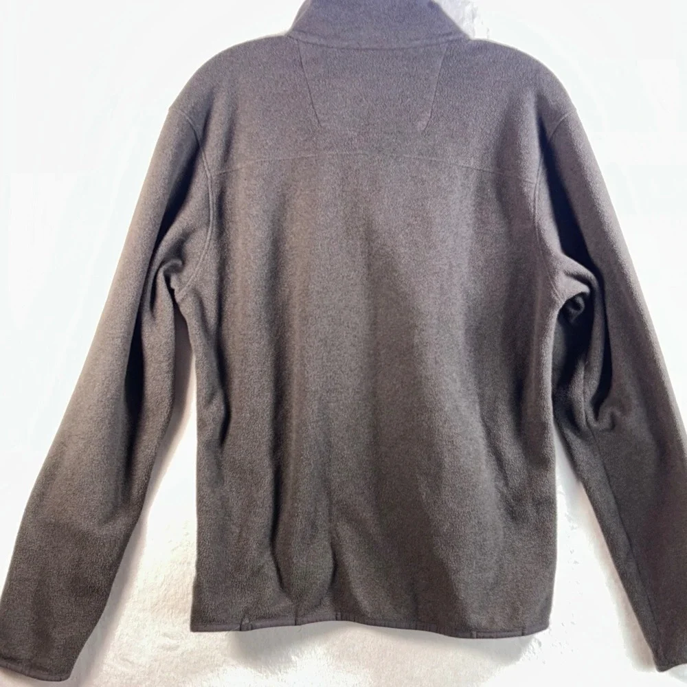 The North Face Mens Fleece Pullover 1/4‎ Zip Gray Size S